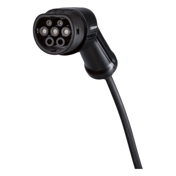 Câble de charge pour véhicule hybride/électrique Type 2 OSRAM