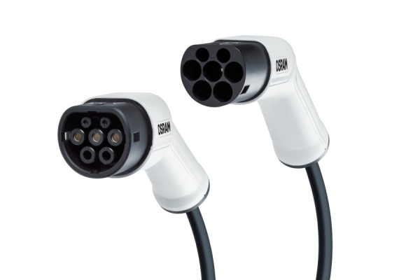 Câble de charge pour véhicule hybride/électrique 32A Type 2 OSRAM