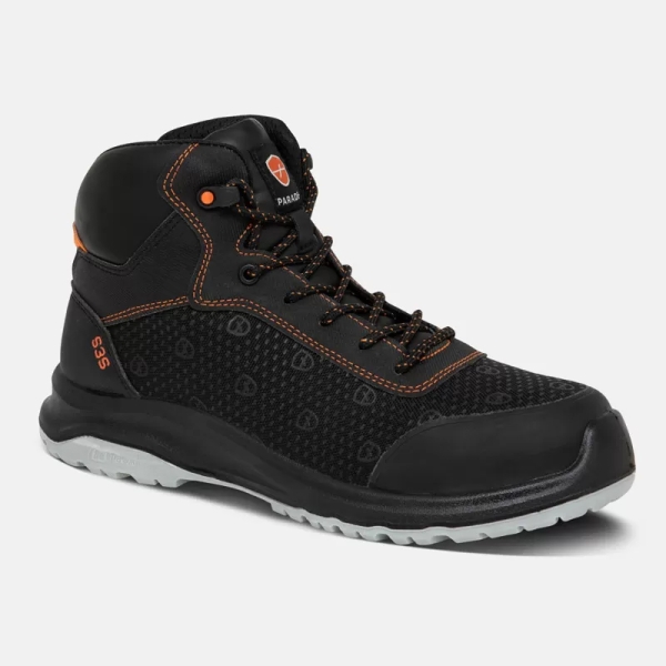 Chaussures de sécurité rando hautes S3S noires