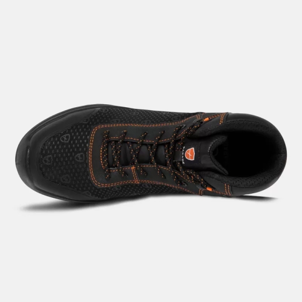 Chaussures de sécurité rando hautes S3S noires