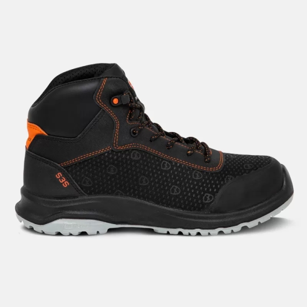 Chaussures de sécurité rando hautes S3S noires