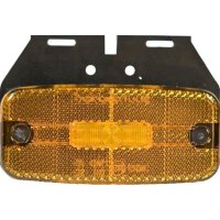 Feu de position lateral orange à led equerre 90° 10-30V