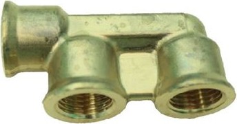 Coude 90° F P5 M16x150