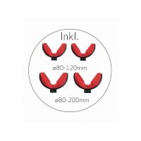 Compresseur de ressort universel + 2 machoires ø80-120/ø80-200