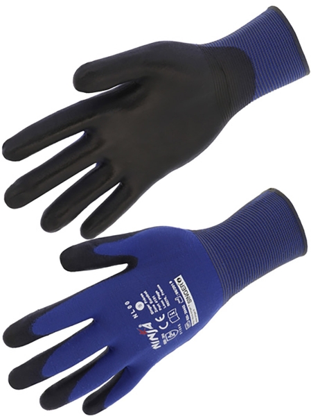 Gants de protection enduits polyuréthane manipulation de produits fins Singer