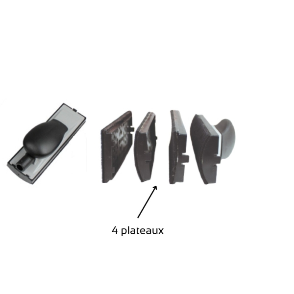 Cale de ponçage pour coupe abrasive CRV