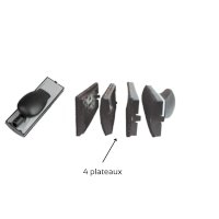 Cale de ponçage pour coupe abrasive CRV