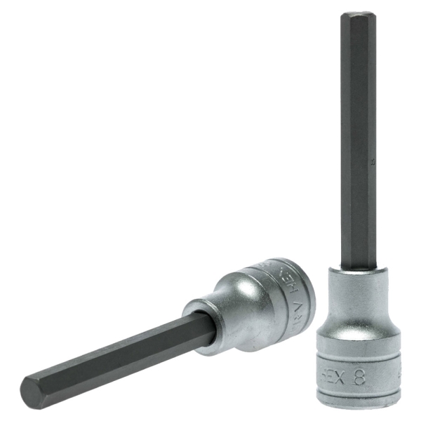 Embout HEX long sur douille 1/2"