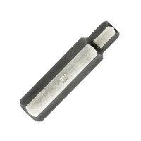 Embout carré 10mm long 75mm Hex