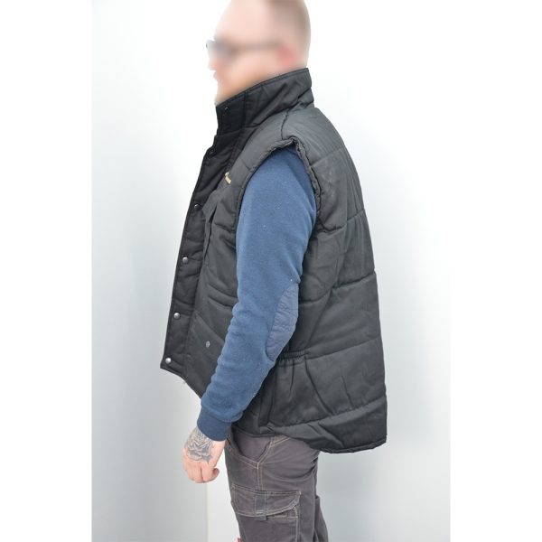 Gilet sans manche bodywarmer noir taille XL