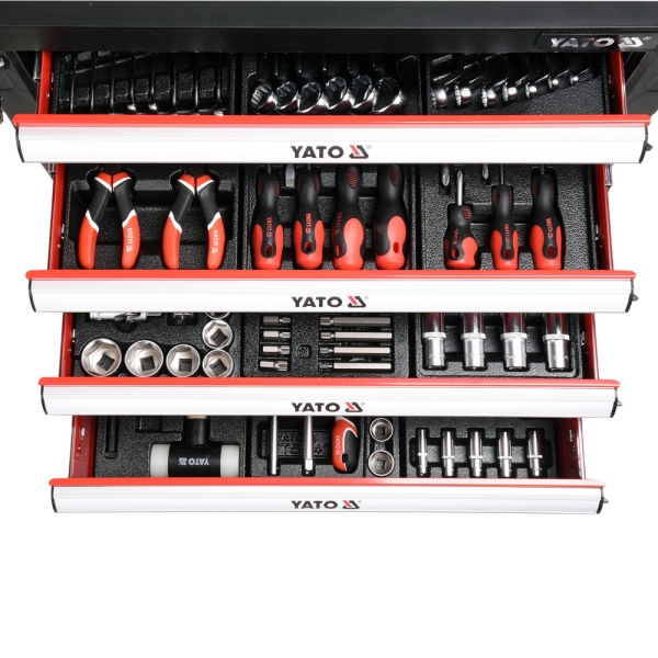 Servante 6 tiroirs avec 177 outils