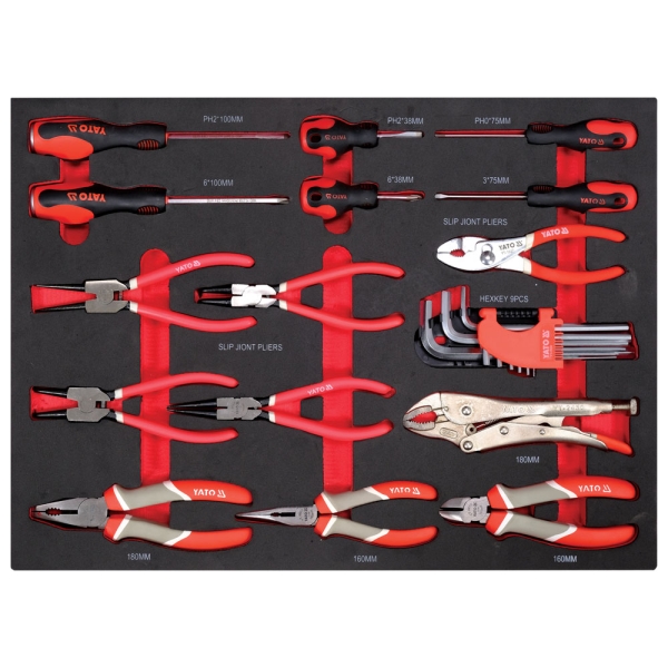 Servante 7 tiroirs avec 157 outils