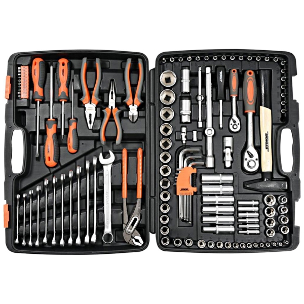 Coffret d'outils 1/2" 122 pièces
