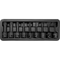Jeu de 9 douilles à chocs torx 1/2" 9 pcs